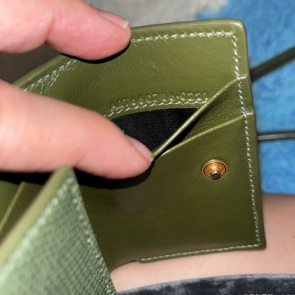 TRADED YSL lizard embossed fanny pack belt bag micro mini chain wallet - Picture 5 of 6